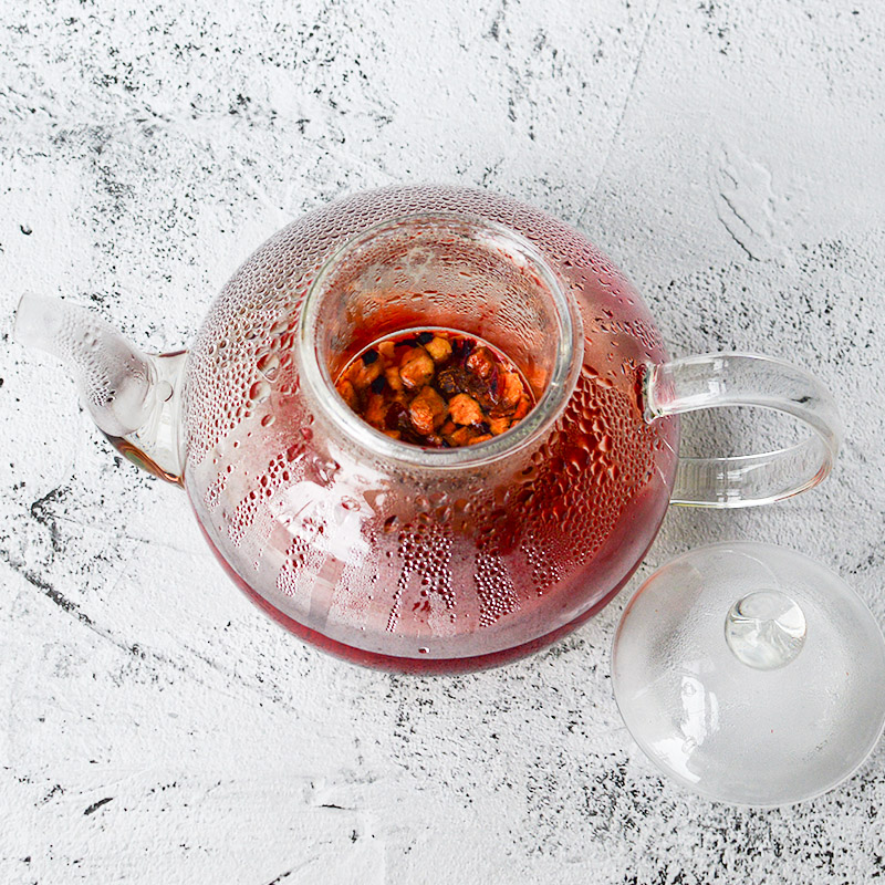 Üveg kanna üveg szűrővel - Image 2