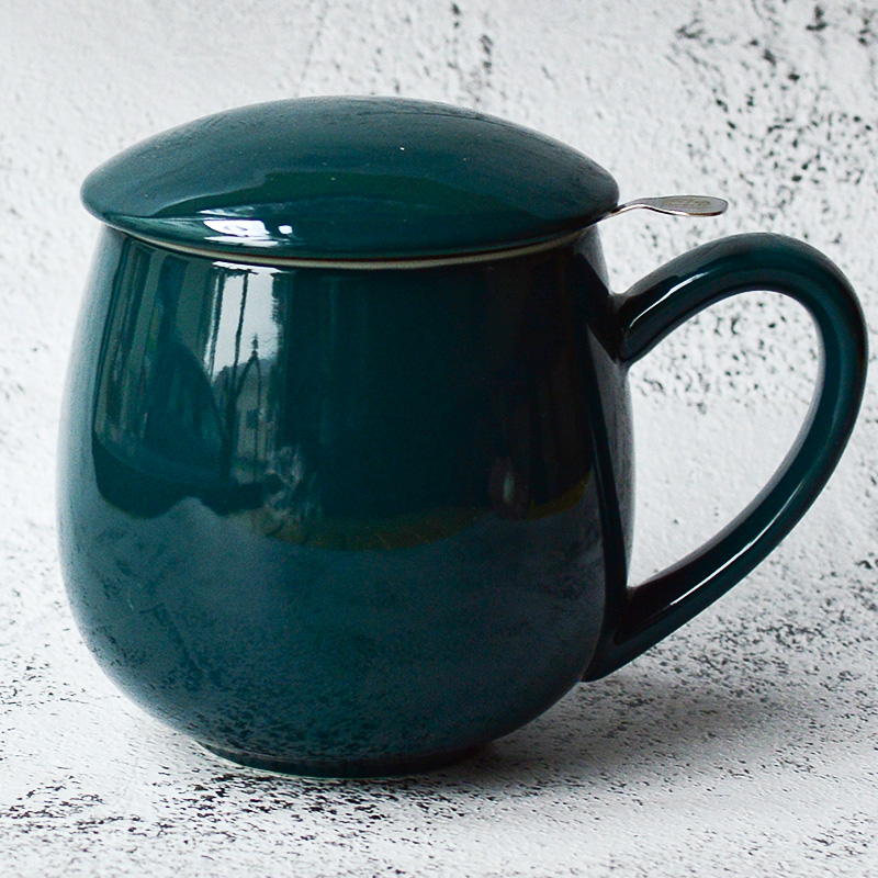 *Sötétzöld szűrős csésze - Image 2