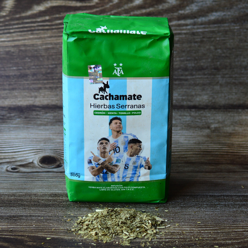 CACHAMATE Mundial Hierbas Serranas 500g