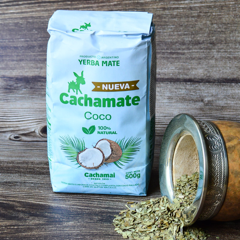 Cachamate yerba 500 g - kókusz