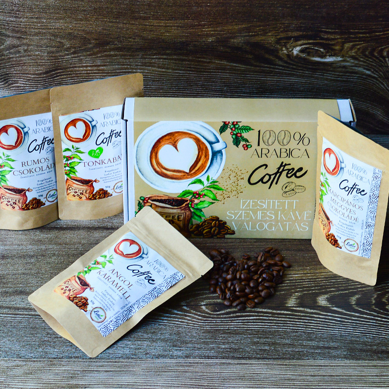 *Ízesített arabica szemes kávé válogatás - Image 3