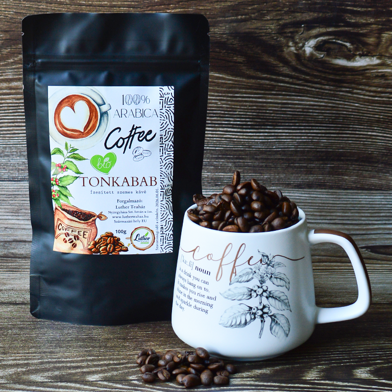 Tonkabab bio - 100% arabica szemes kávé (100g)