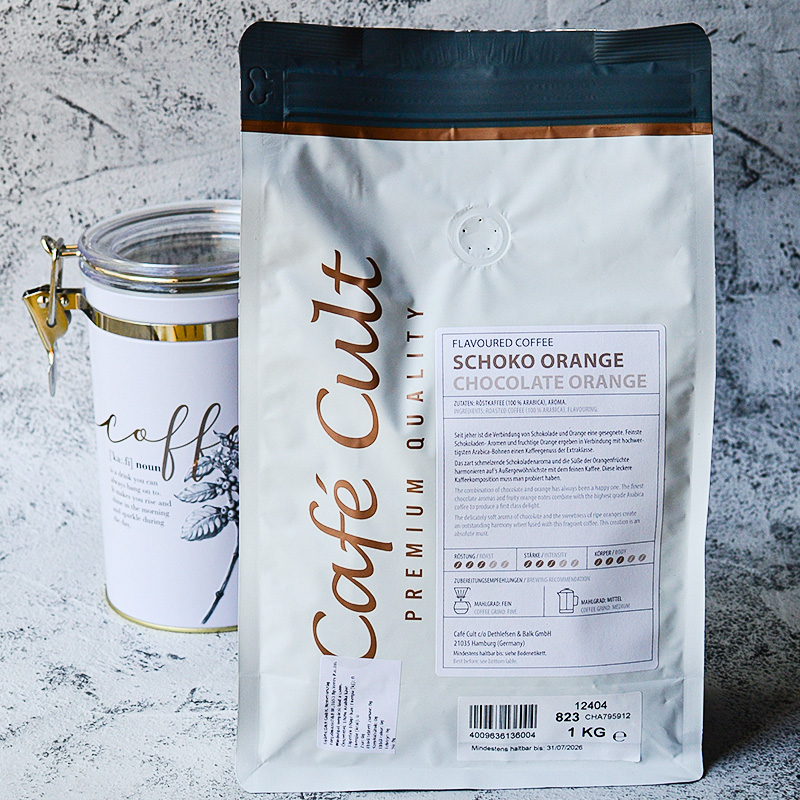 Narancsos csokoládé – 100% arabica szemes kávé (1000g)