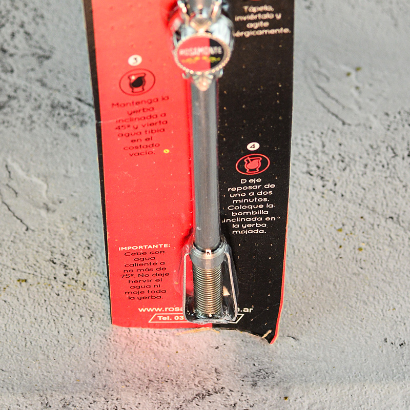 Rosamonte bombilla 19cm - Image 2